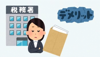書面添付制度のデメリット